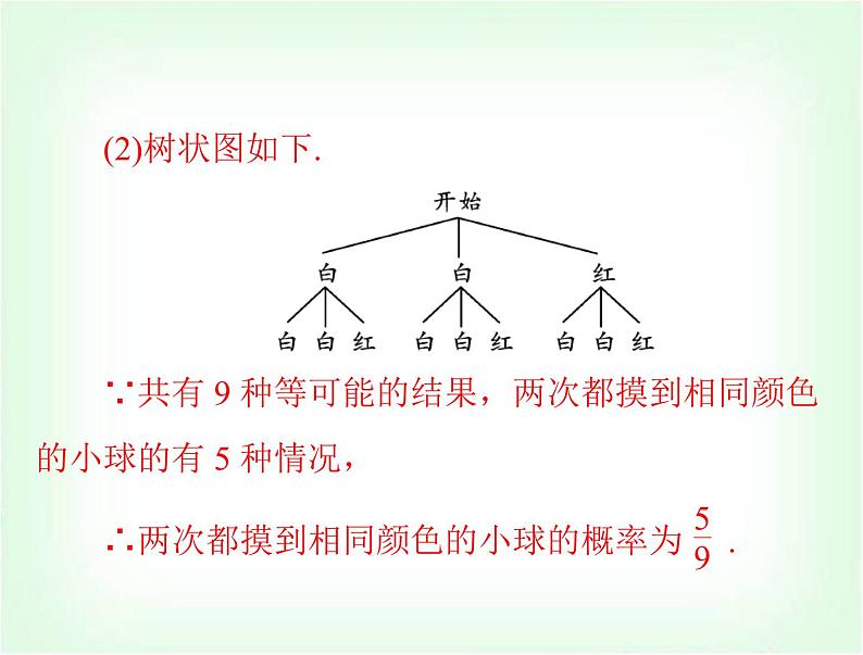 中考数学总复习第七章第30课时概率课件第8页
