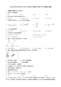 广东省深圳市坪山区坪山中学2022-2023学年七年级下学期3月月考数学试卷（含答案）