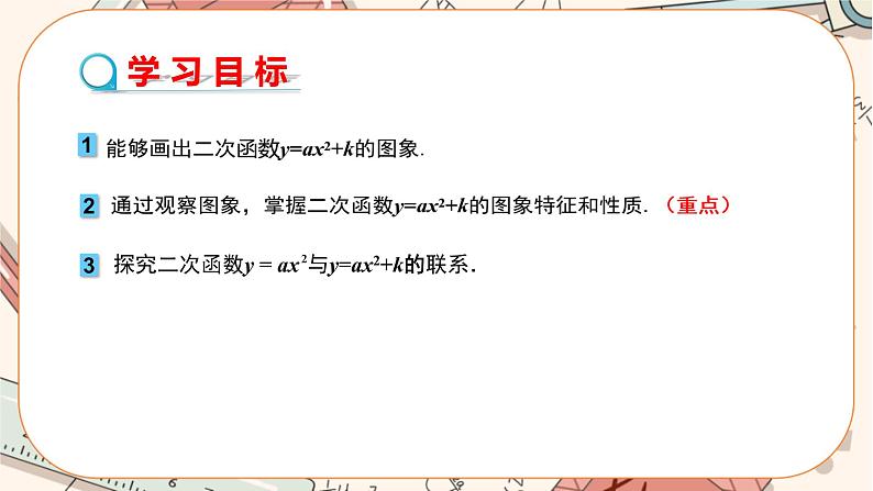 人教版数学九上22.1.3 二次函数y=a(x-h)2+k的图象和性质（第1课时）（课件+教案++练习）02