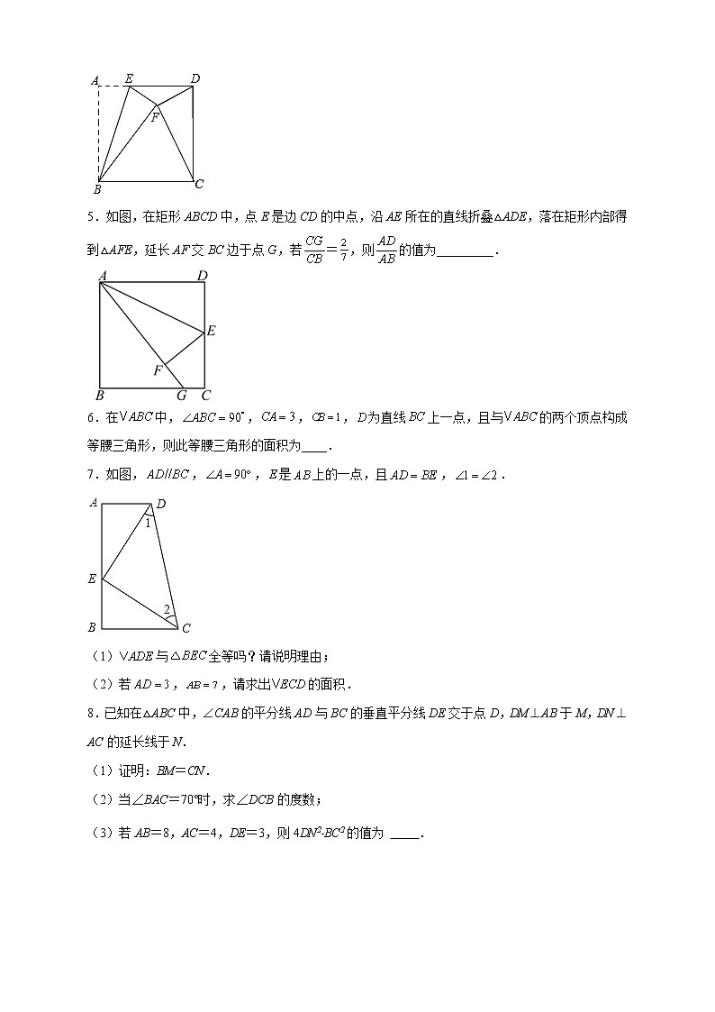 专题16 HL证全等培优（原卷版）第2页