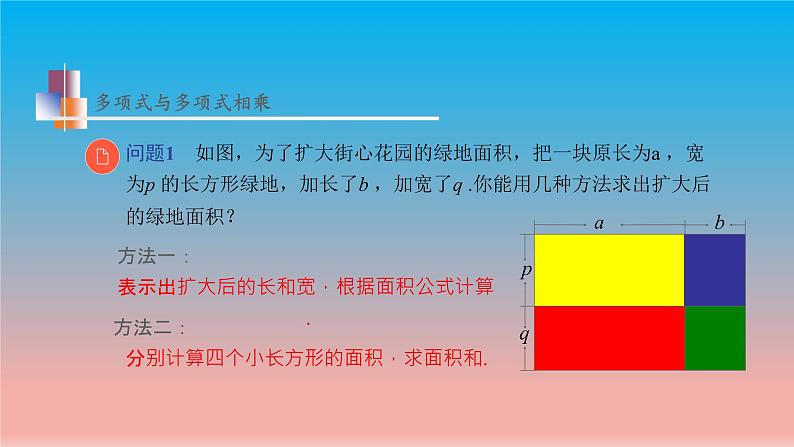 9.3 多项式乘多项式 苏科版七年级数学下册教学课件第6页