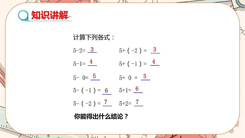 人教版数学七上·1.3.2 有理数的减法（第1课时）（课件+教案+学案+练习）04