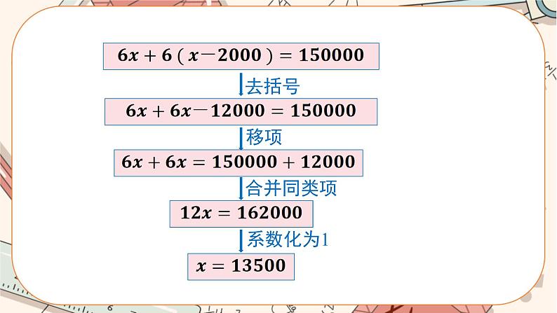 人教版数学七上·3.3 解一元一次方程（二）（第1课时）（课件+教案+学案+练习）06