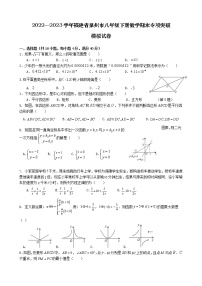 2022—2023学年福建省泉州市八年级下册数学期末专项突破模拟试卷（含解析）