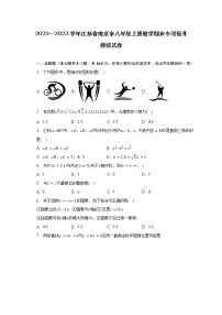 2022—2023学年江苏省南京市八年级上册数学期末专项提升模拟试卷（含解析）