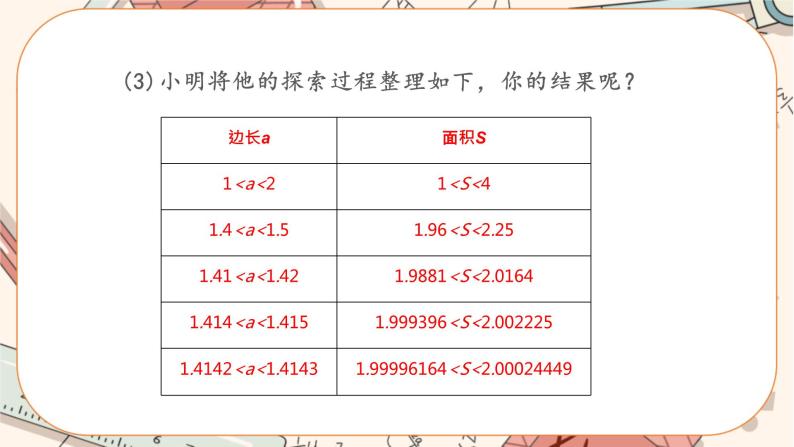 北师大版数学八上·2.1 认识无理数（第2课时）（课件+教案+学案+练习）06