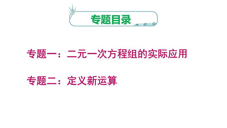 第8章《二元一次方程组》人教版七年级数学下册专题复习课件第2页