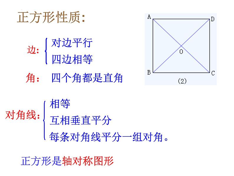 6.3.4特殊的平行四边形--正方形　课件　2022—2023学年青岛版数学八年级下册06