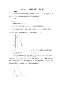 专题3.7 二次函数专题（培优篇）-【挑战满分】2023年中考数学总复习精选精练（全国通用）