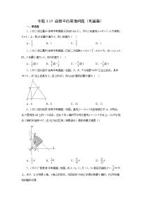 专题3.15 函数中的最值问题（巩固篇）-【挑战满分】2023年中考数学总复习精选精练（全国通用）