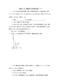 专题3.20 函数中的几何综合题（一）-【挑战满分】2023年中考数学总复习精选精练（全国通用）