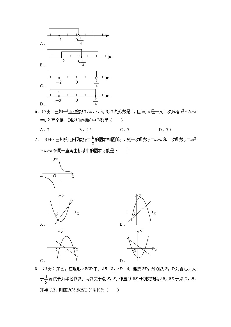 人教版数学中考精品模拟练习（含详细解析）02