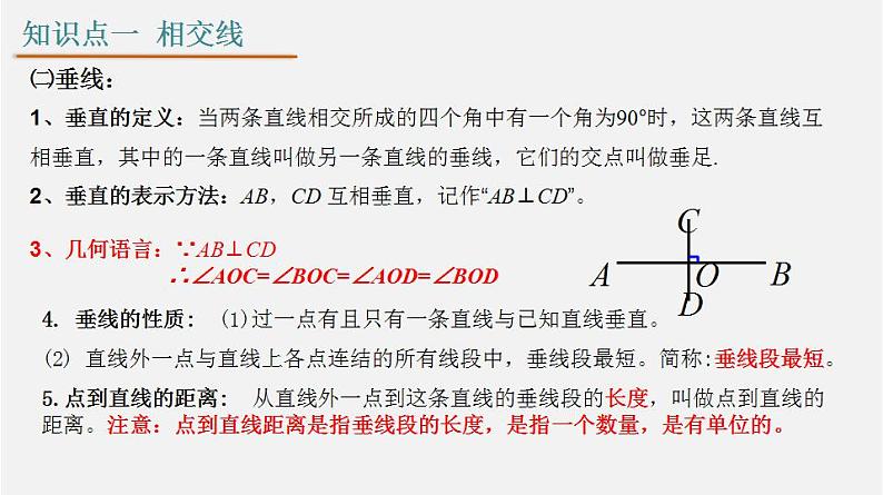 第五章 相交线与平行线【过知识课件】-2022-2023学年七年级数学下册单元复习过过过（人教版）05