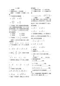 初中人教版6.3 实数导学案