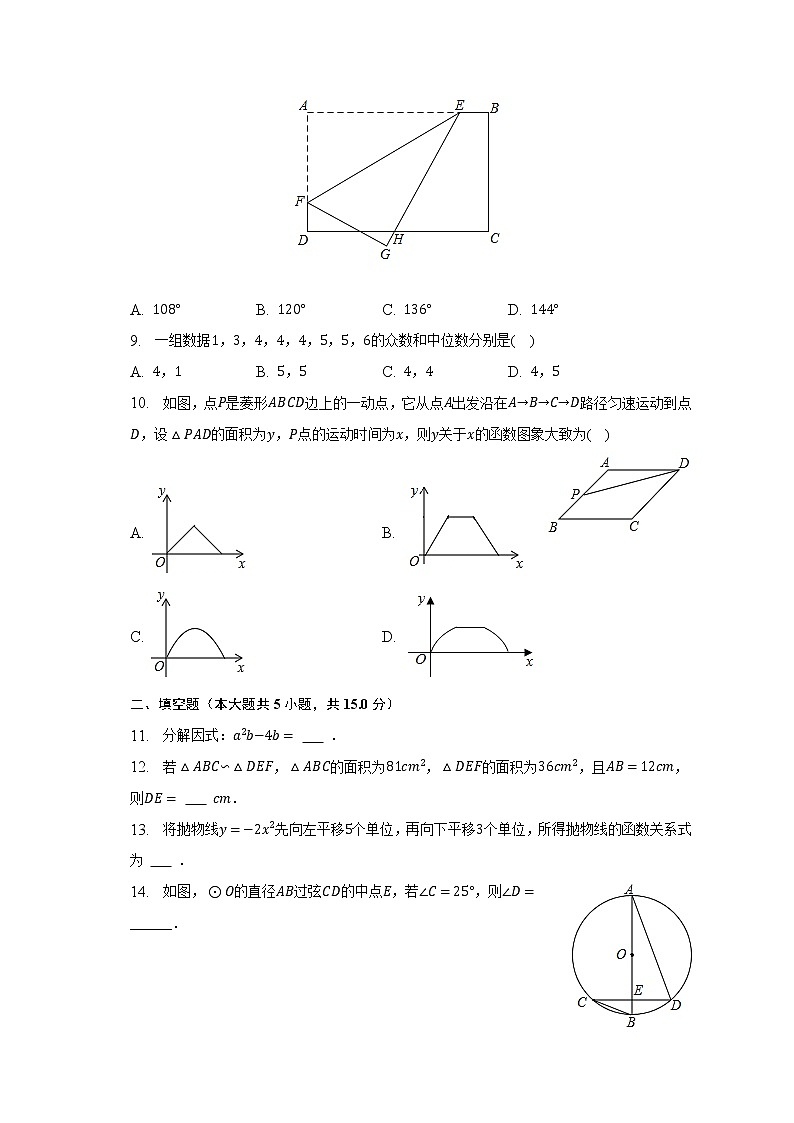 2023年广东省惠州市惠城区河南岸中学中考数学一模试卷（含解析）第2页