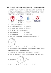 2022-2023学年云南省昆明市呈贡区九年级（上）期末数学试卷（含解析）