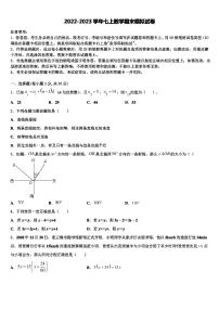 北京课改版七年级下册7.2 实验当堂达标检测题