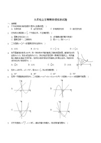 山东省泰安市新泰市2022-2023学年九年级上学期期末数学试卷