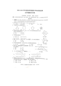 广西南宁市青秀区2022-2023学年九年级上学期11月期中数学试题(含答案)