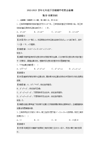 数学（江苏苏州B卷）-学易金卷：2022-2023学年七年级下学期期中考前必刷卷