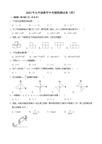 广东佛山市南海区金石实验中学2022-2023学年九年级数学中考模拟测试(四)