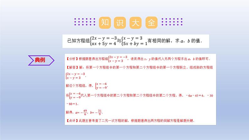 第十章 二元一次方程组【单元复习课件】-七年级数学下册单元复习过过过（苏科版）第7页