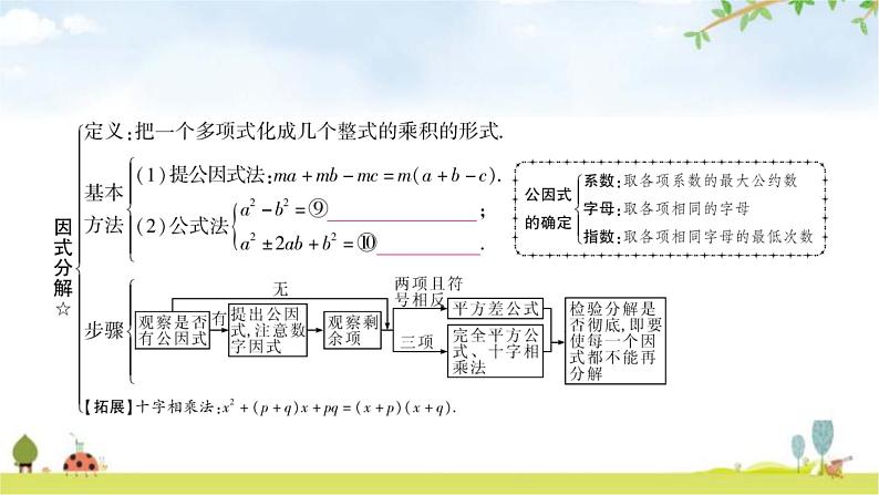 中考数学复习第一章数与式第三节代数式、整式与因式分解教学课件08