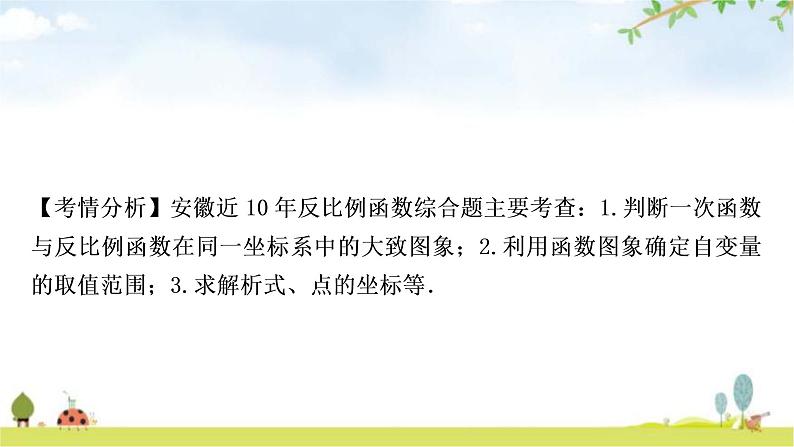 中考数学复习第三章函数第五节反比例函数的综合题教学课件03