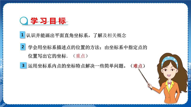 沪科版数学八年级上第第11章平面直角坐标系11.1平面内点的坐标（第1课时） PPT课件+教学详案02