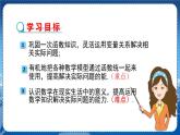 沪科版数学八年级上第12章一次函数12.4综合与实践 一次函数模型的应用  PPT课件+教学详案