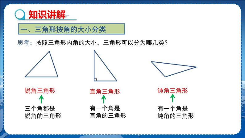 沪科版数学八年级上第13章  三角形中的边角关系、命题与证明13.1 三角形中的边角关系（第2课时） PPT课件+教学详案04