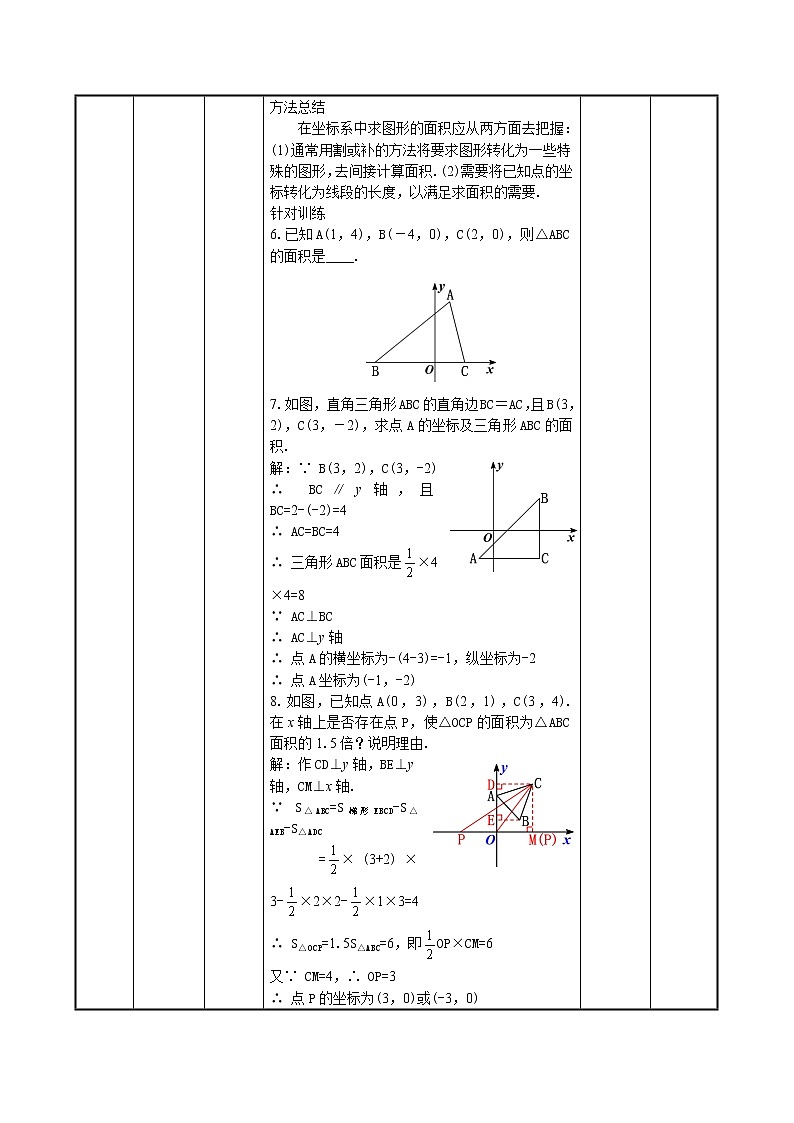 第7章 平面直角坐标系（小结复习）（教案 课件 作业）-2022-2023学年七年级数学下册同步精品课件（人教版）03