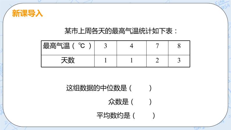 第六章 数据的分析 3 从统计图分析数据的集中趋势 课件+教案04