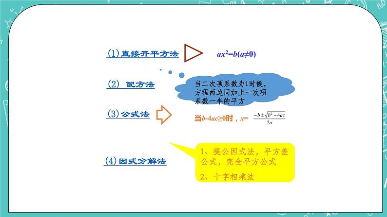 沪教版数学八上17.2《一元二次方程的解法（5）》课件+教案03