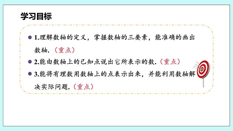 沪科版数学七年级上册 1.2.1《数轴》PPT课件03