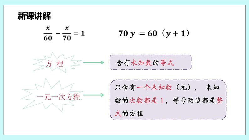 沪科版数学七年级上册 3.1.1《一元一次方程》PPT课件08