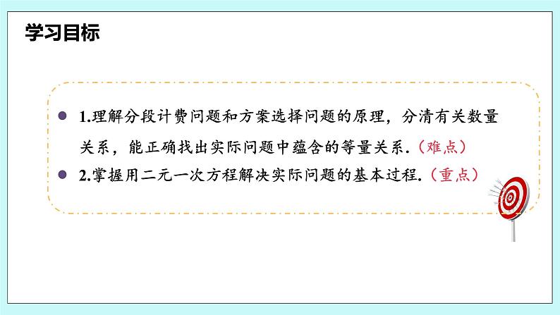 沪科版数学七年级上册 3.4.3《列二元一次方程组解决分段计费和方案问题》PPT课件03