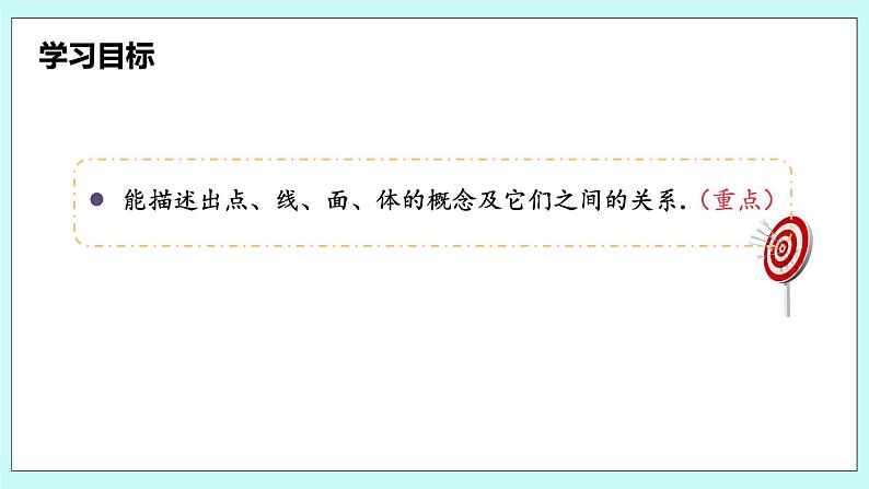 沪科版数学七年级上册 4.1.2《点、线、面、体》PPT课件03