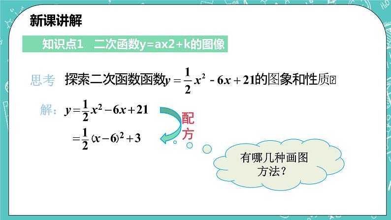 沪科版数学九年级上册 21.2.2《二次函数的图形与性质》PPT课件06