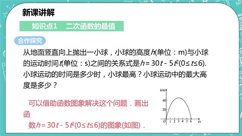 沪科版数学九年级上册 21.4《二次函数的应用》精品PPT课件第7页