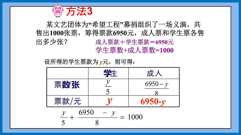 鲁教版五四制数学六上《一元一次方程的应用（4）》课件第6页