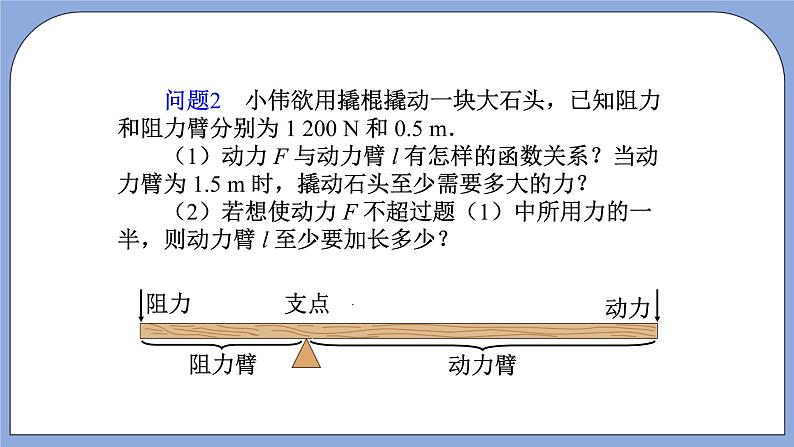 人教版（五四学制）九上数学 29.2 反比例函数与实际问题 第2课时  课件第3页