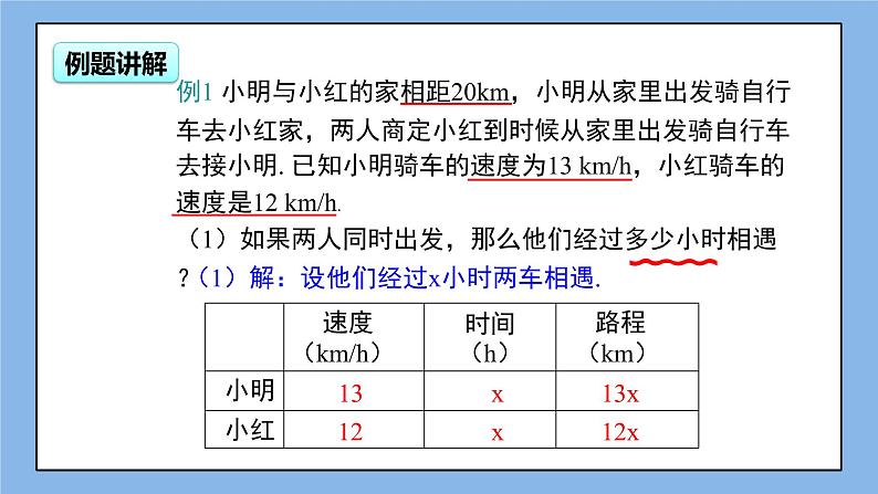 湘教版七上数学3.4一元一次方程模型的应用第3课时 课件07