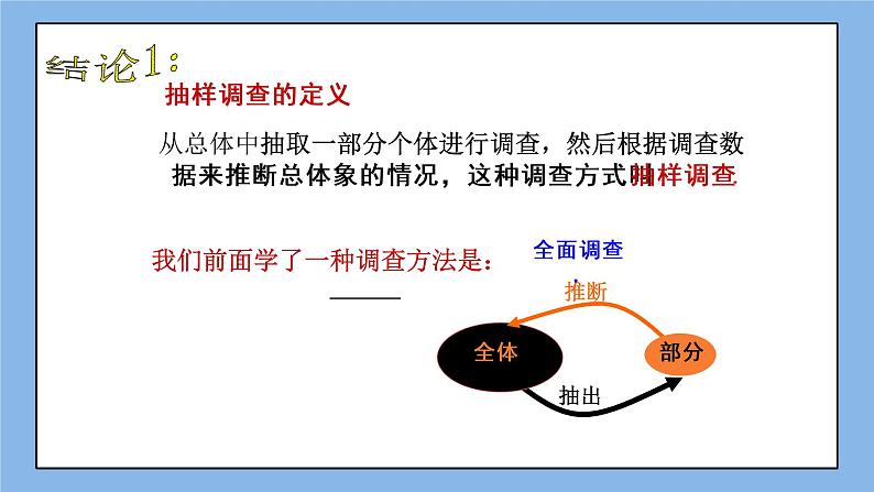 湘教版七上数学5.1《数据的收集与抽样》第2课时 课件第7页