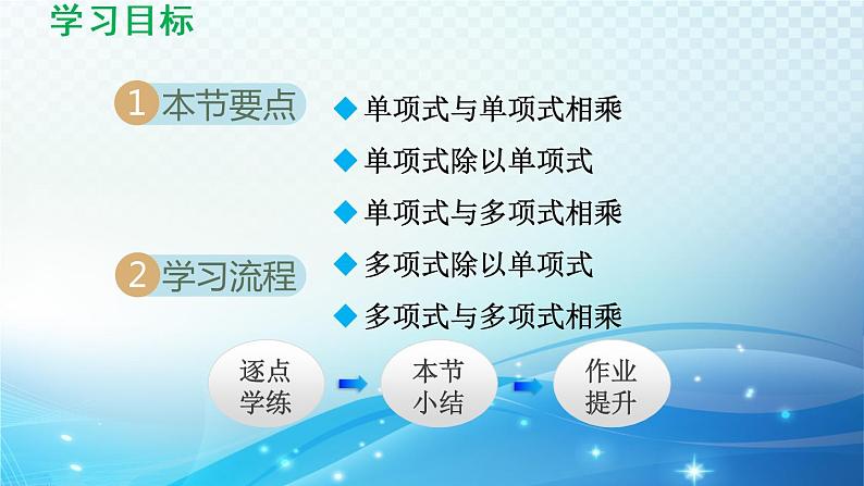 8.2 整式乘法 沪科版七年级数学下册导学课件第2页