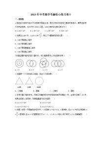 2023年中考数学考前收心练习卷十(含答案)