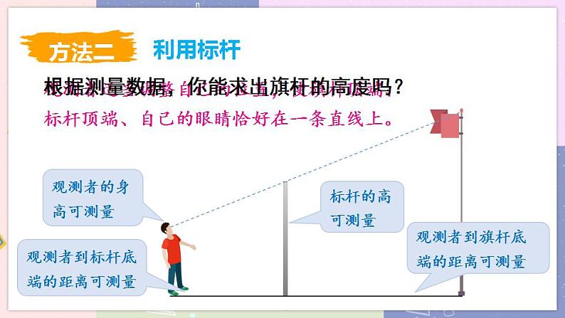 北师大版九年级上册 第4章 6 利用相似三角形测高 PPT课件+教案06