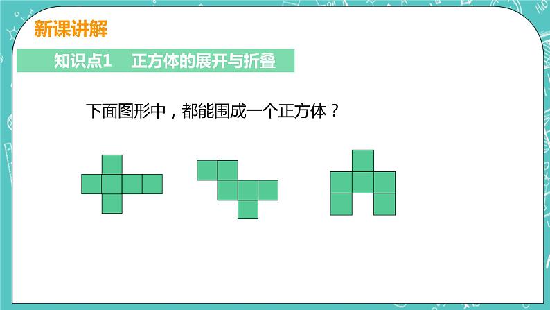 2 展开与折叠 课时1 正方形的展开与折叠 课件PPT05