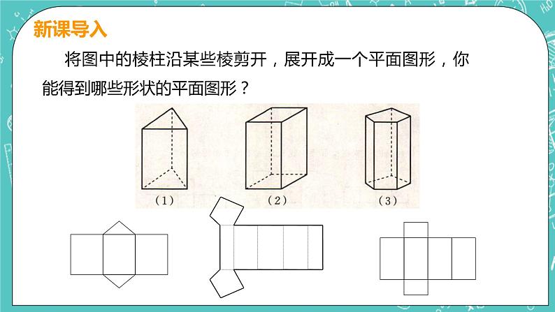 2 展开与折叠 课时2 柱体、椎体的展开与折叠 课件PPT04