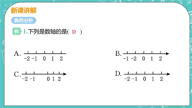 有理数及其运算 2 数轴 课件PPT08